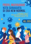 Profil Masyarakat Kota Surakarta di Era New Normal Analisis Hasil Survei Sosial Ekonomi Dampak Covid-19 Juli 2020
